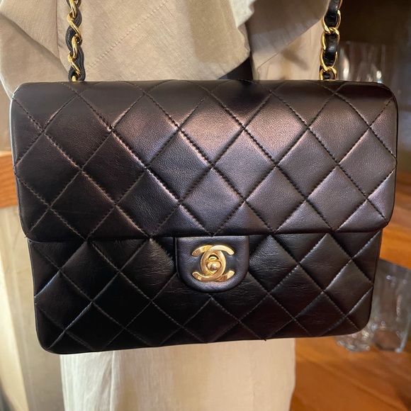 ❌SOLD❌💯Authentic Chanel Mini Square Vintage Flap - Picture 15 of 16